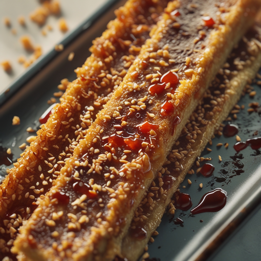 Final Crispy Sesame Tofu Sheet‑Pan Fiesta