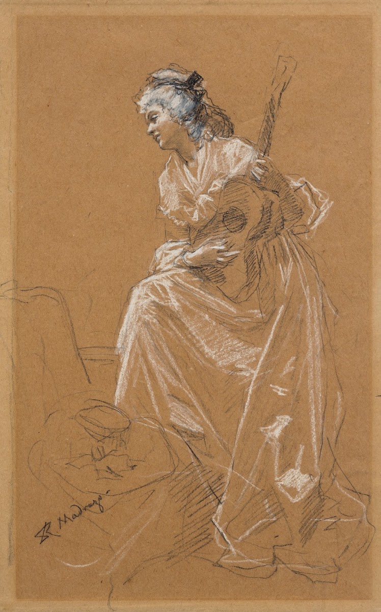 Woman With Guitar 18851905