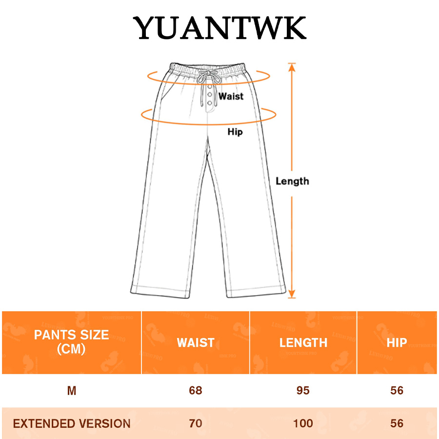 AOP YUAN Striped Pants