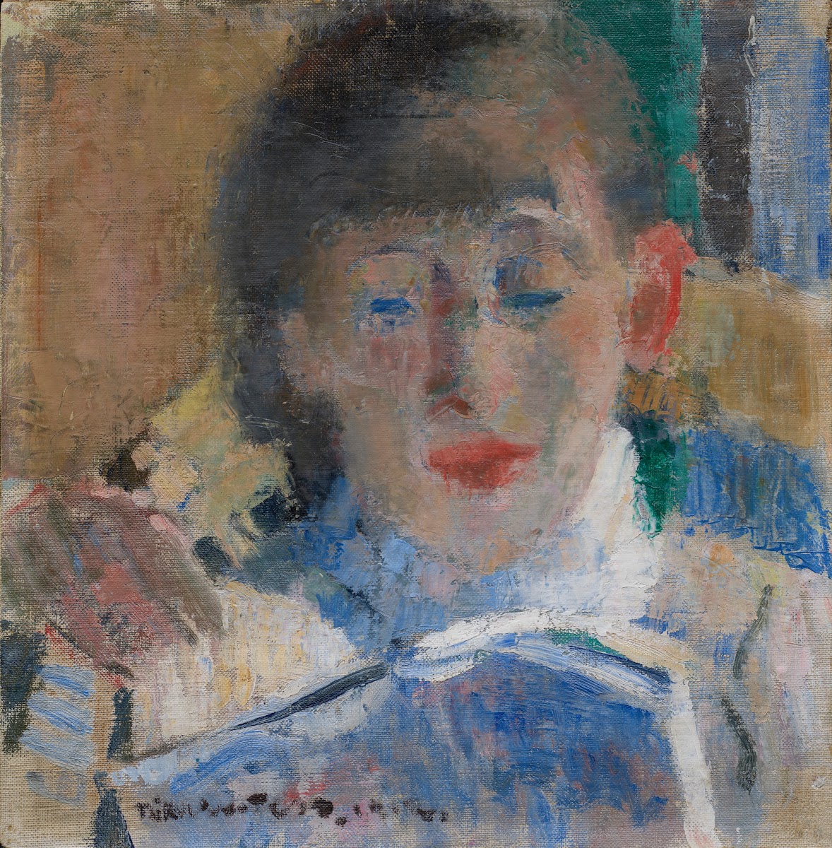 Woman reading 1912