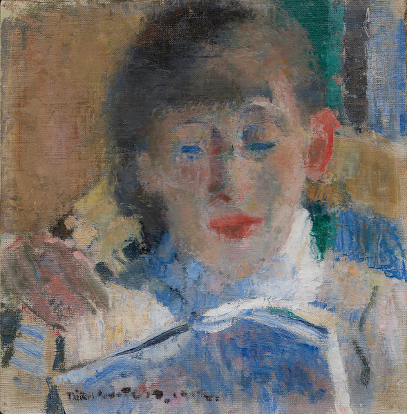 Woman reading 1912