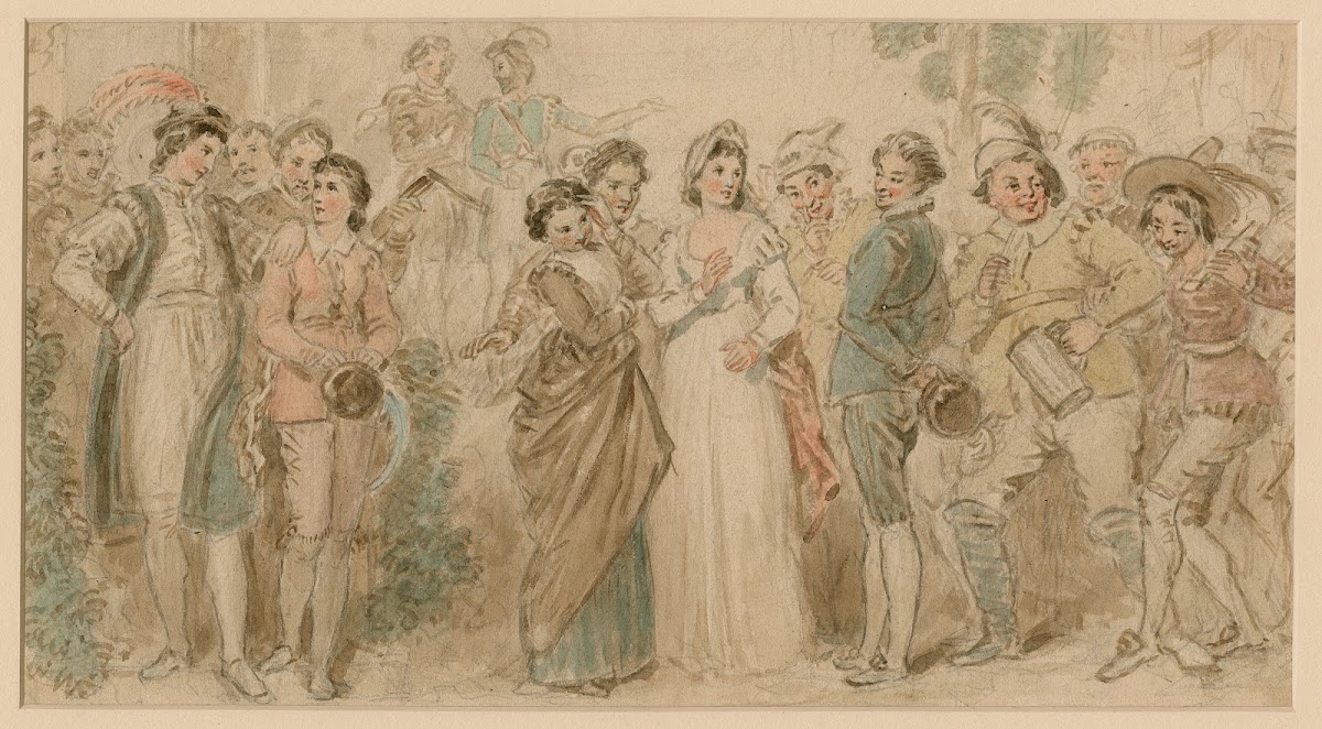The characters of three Shakespeare Comedies