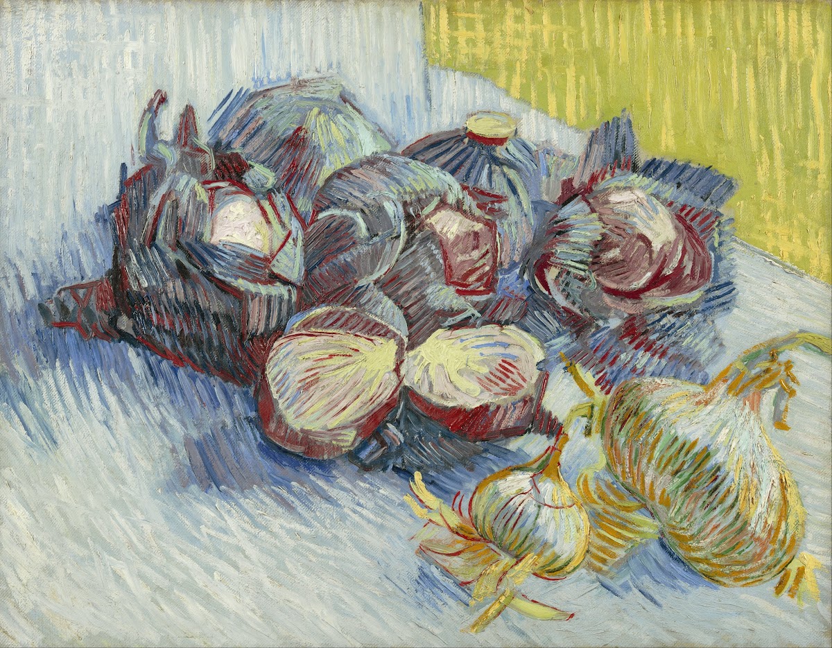 Red cabbages and onions 1887