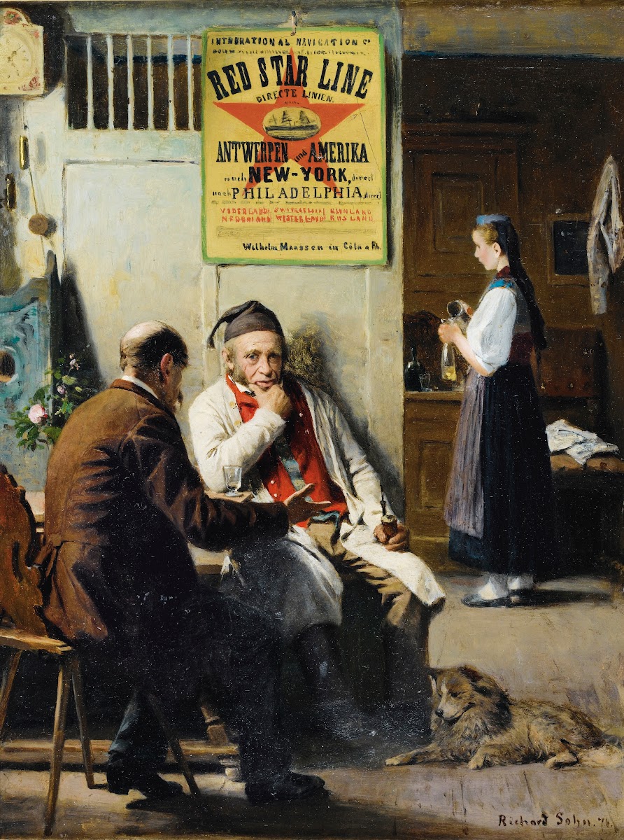 The Future Emigrant To New York 1876