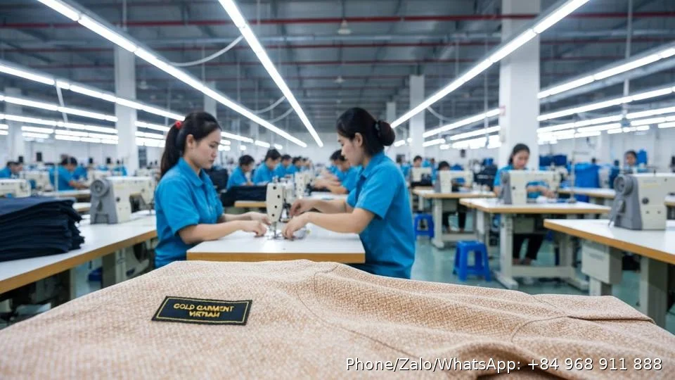 Overseas Clothing Manufacturing - Gold Garment Vietnam