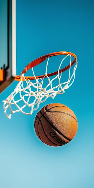 Basketball, Sports, Hoop, Net Full HD iPhone Wallpaper Background