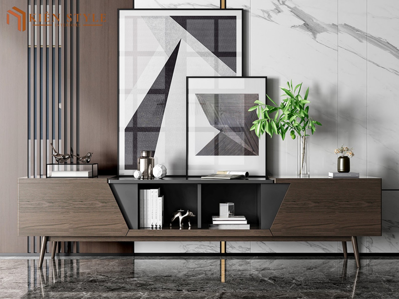Mẫu kệ tủ mới nhất 2024