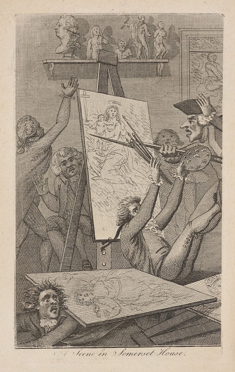 A scene in Somerset House 1796