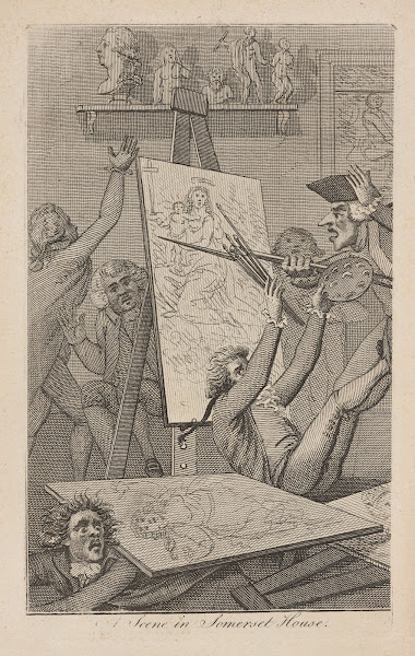 A scene in Somerset House 1796