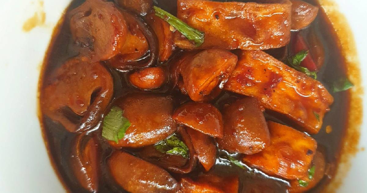 Nấm rơm kho