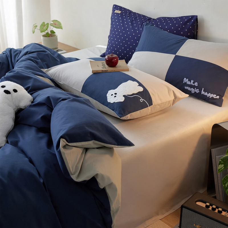 Cotton bedding set, 4-piece, Fall/Winter, 100S