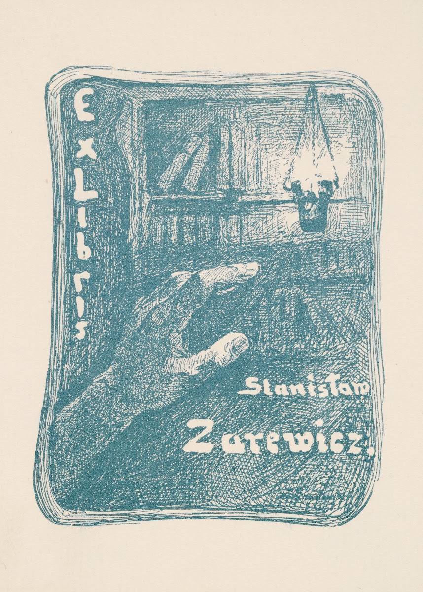 Ekslibris Stanisława Zarewicza 1874 1931 1908