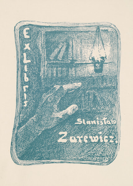 Ekslibris Stanisława Zarewicza 1874 1931 1908