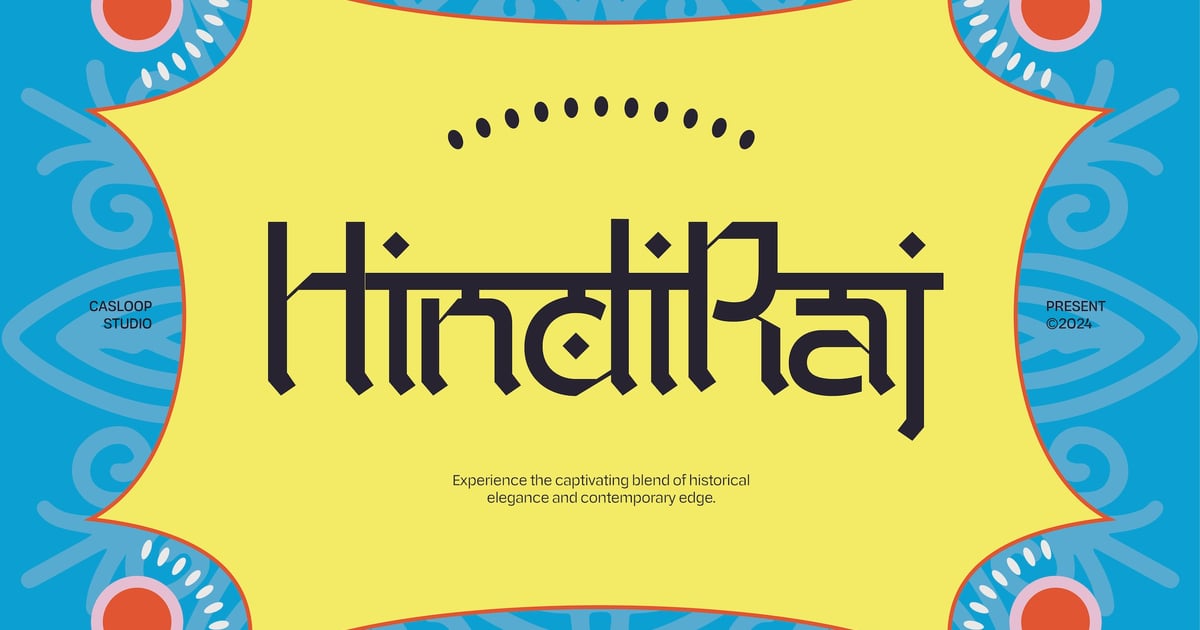 Hindi Raj – Festive Indian Devanagari Traditional Free Download – Envato Elements