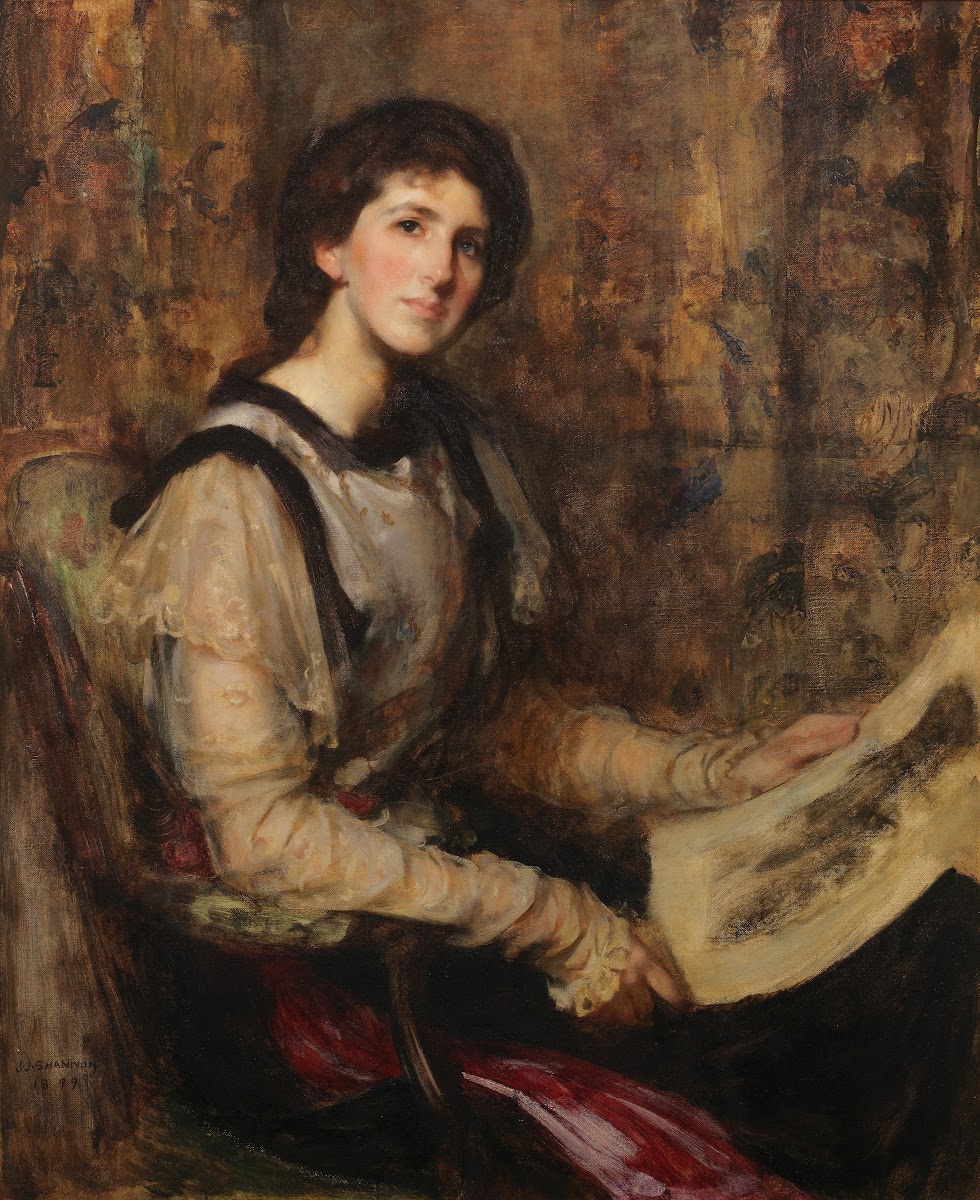 Portrait of Mrs Senior née Hammersley 1864 1943 1899