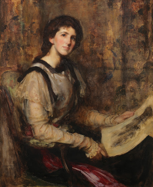 Portrait of Mrs Senior née Hammersley 1864 1943 1899