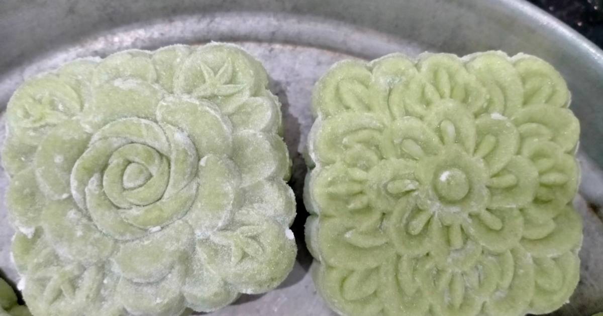 Bánh trung thu dẻo trà xanh
