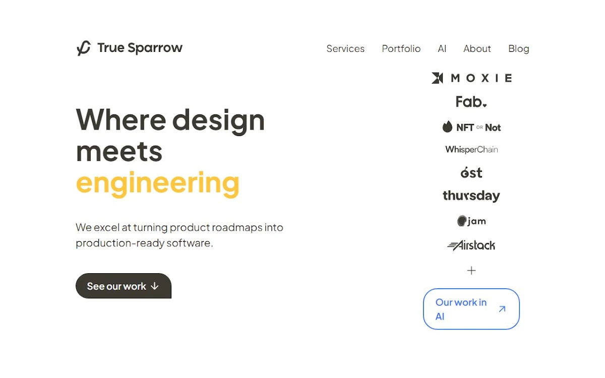 Captura de Sales Sparrow by True Sparrow
