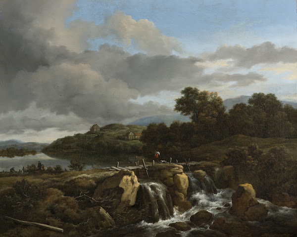 Landscape with Cascade 1670 1675
