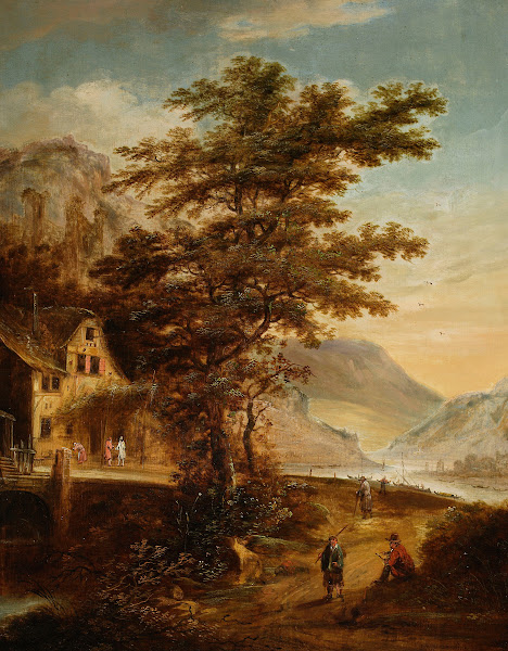 Mountain Landscape From The Rheinland 1676