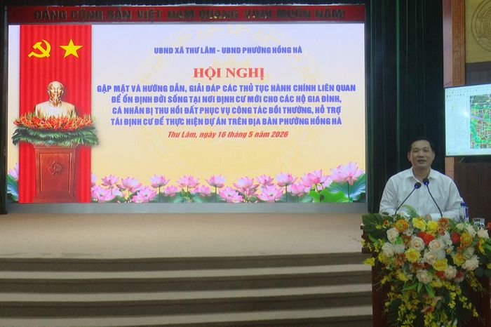 Nỗ lực hỗ trợ người dân hoàn tất thủ tục tái định cư - Đài Phát thanh và truyền hình Hà Nội