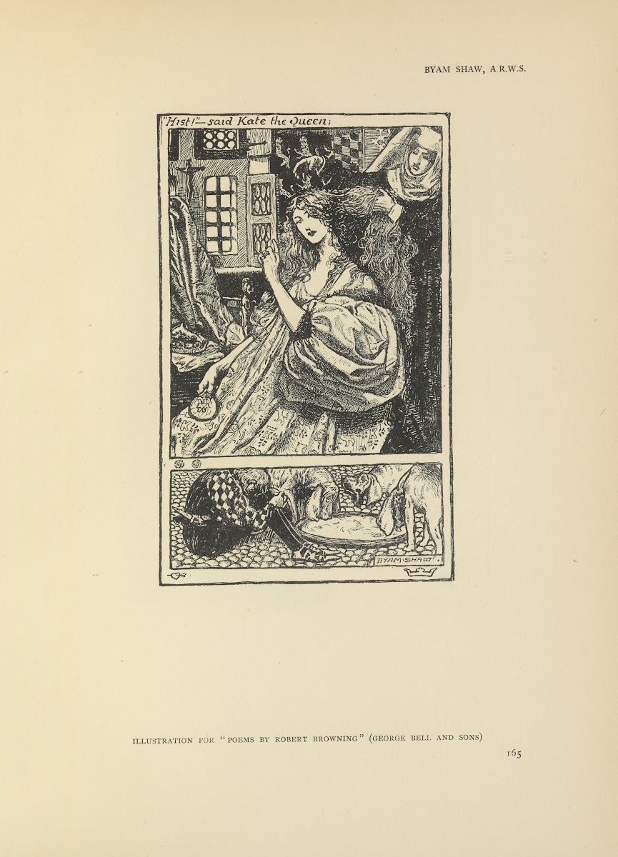 Illustration for Poems by Robert Browning 1914