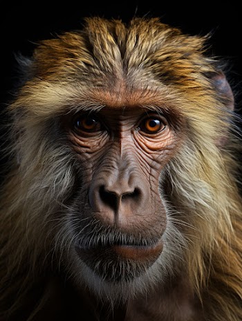 Baboon Face Picture