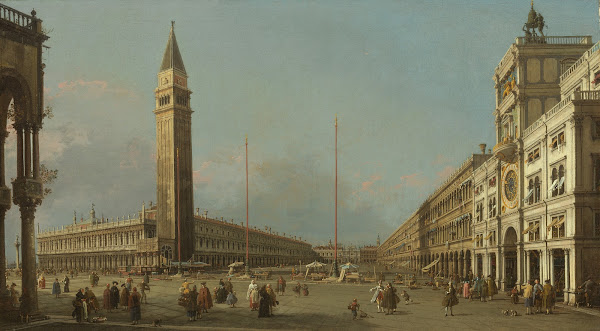 Piazza San Marco Looking South and West 1763