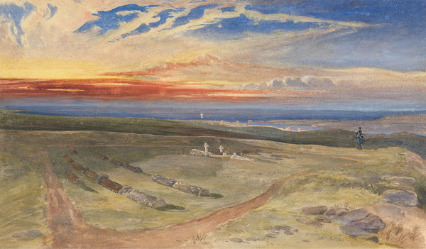 Graves of the Officers in the Fort on Cathcarts Hill 1854