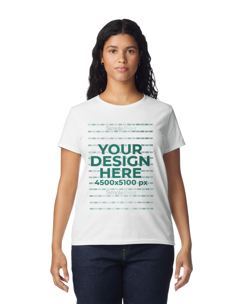 Gildan 5000L (US) - Ladies' Heavy Cotton T-Shirt (DTF)