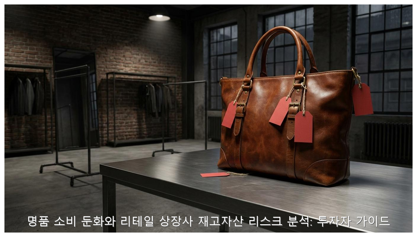 명품 소비 둔화와 리테일 상장사 재고자산 리스크 분석: 투자자 가이드 핵심 안내 및 분석 인포그래픽 (6)