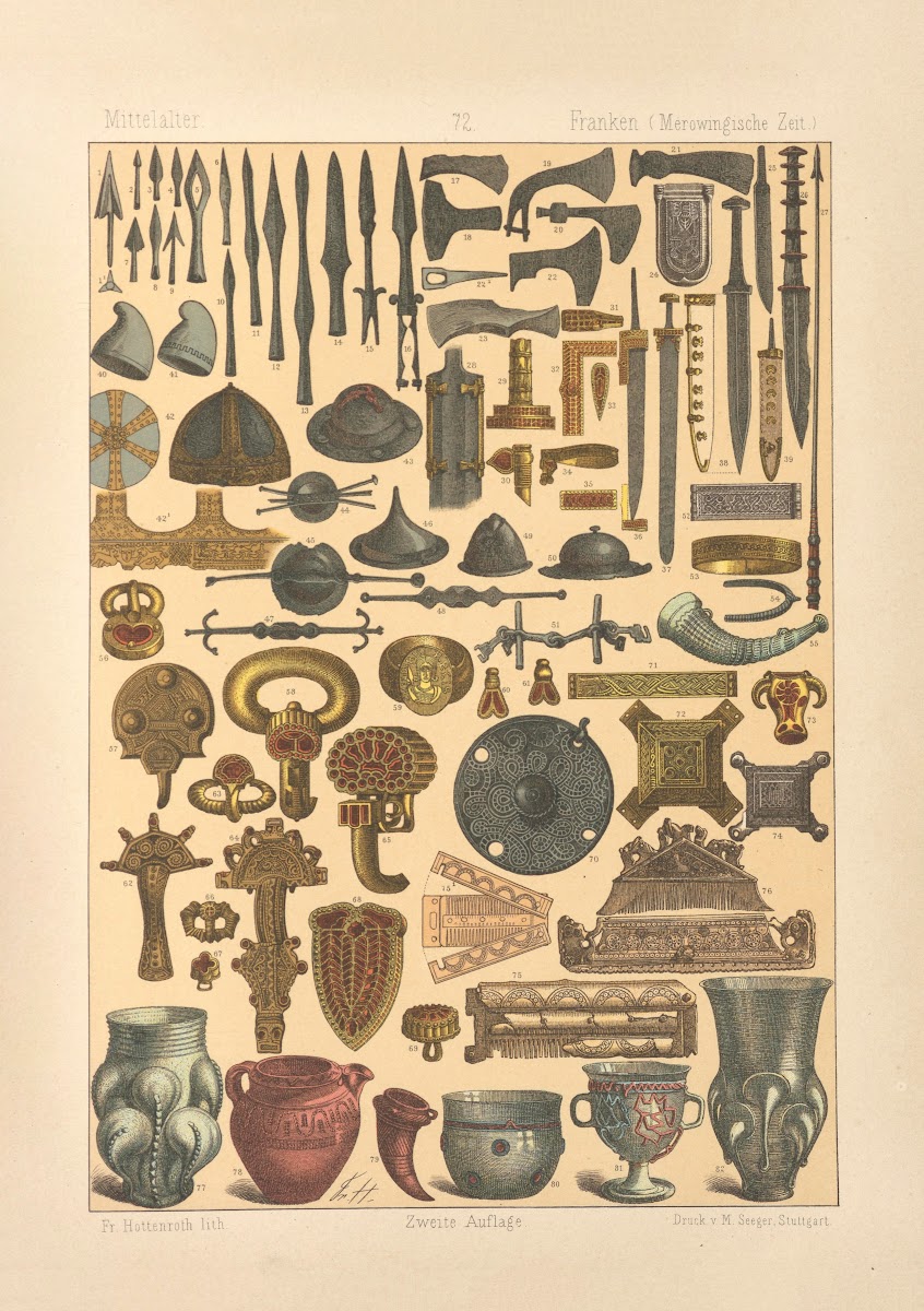 Franken Merowmgische Zeit 1884
