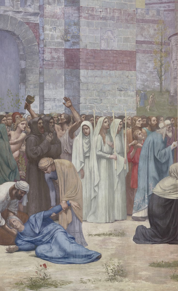 Sainte Geneviève ravitaillant Paris assiégé 1889 1898