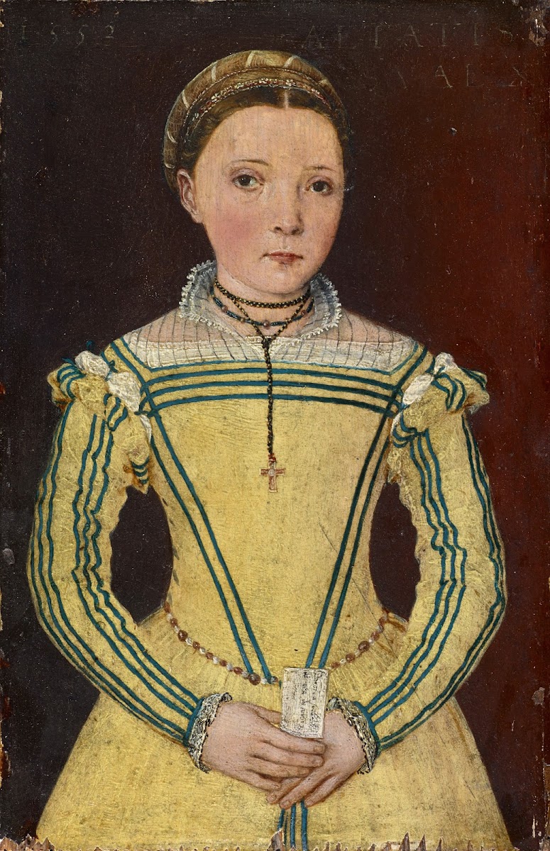 Portrait of Dorothea Curio Daughter of Professor Celio Secondo Curio 1552