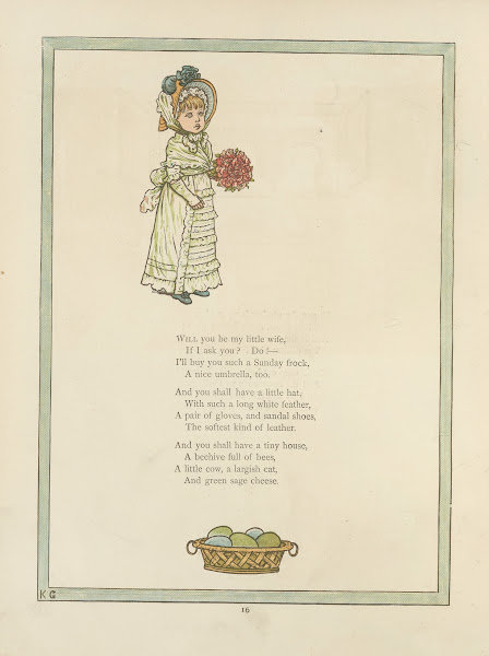 Under the window  pictures  rhymes for children Pl17 1878