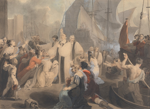 The Seven Bishops Going To Trial 1790
