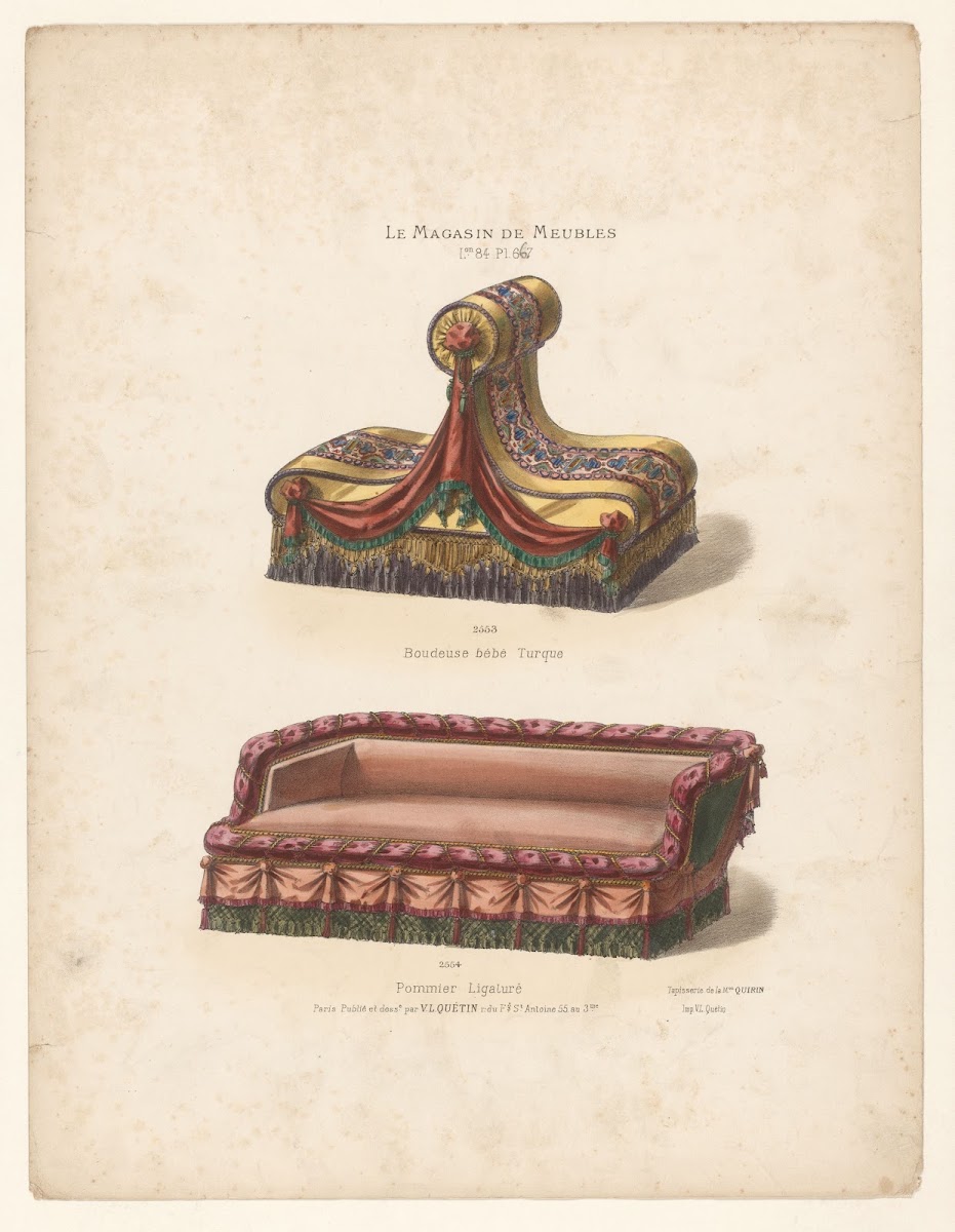 Boudeuse bébé Turque  Pommier Ligaturé 1832   1904