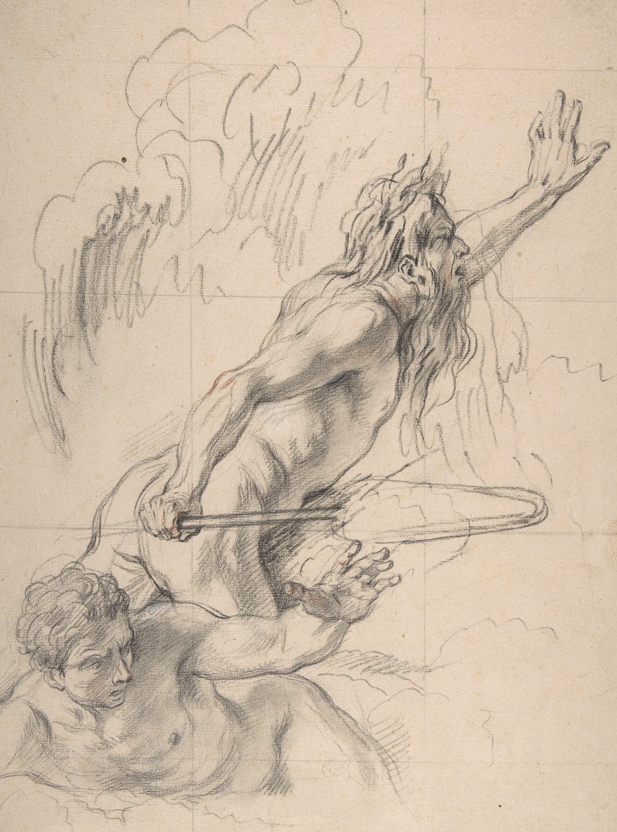 River God and Another Male Figure 18th century