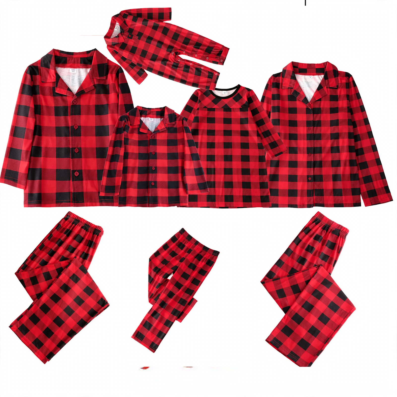 Christmas Family Pajama Set with Prints
