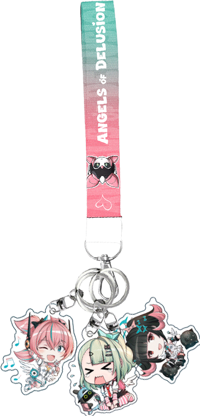 Zenless Zone Zero Angel of Delusion Keychain+Charm Set by Karbiter ( Darkstar31 )