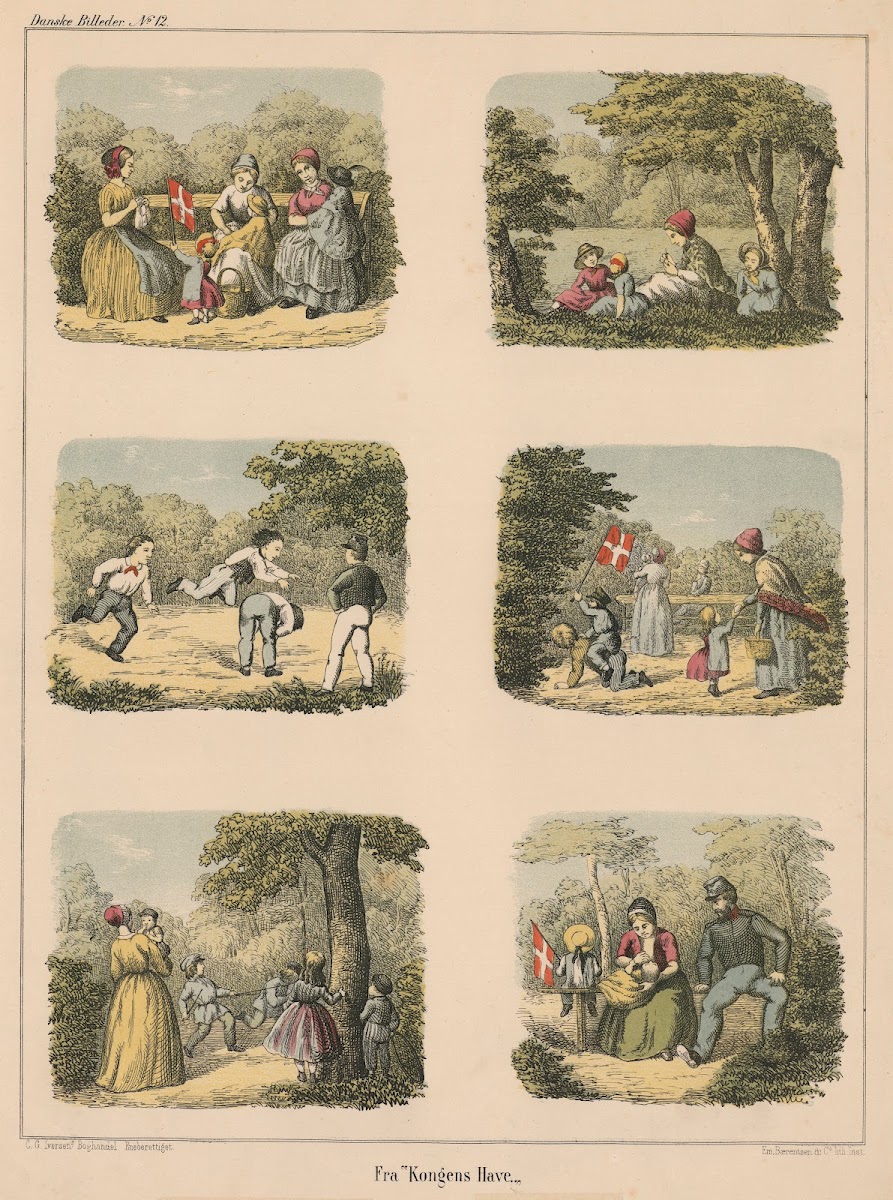 Fra kongens Have 1863