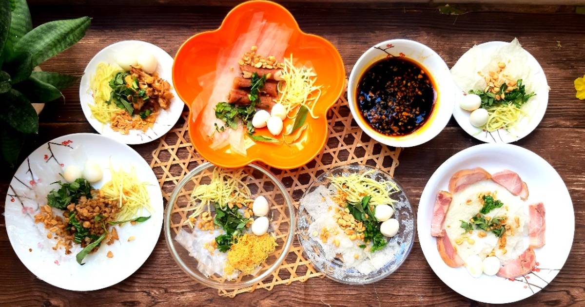 Combo bánh tráng trộn 7 món