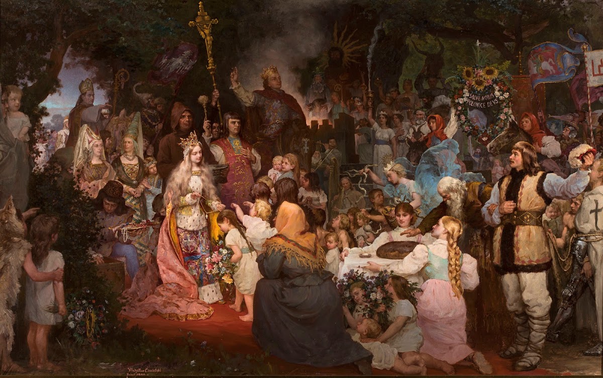 Baptism of Lithuania 1900