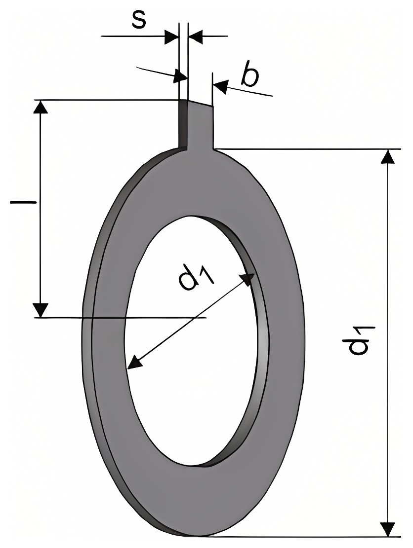 DIN 93 – Technical drawing