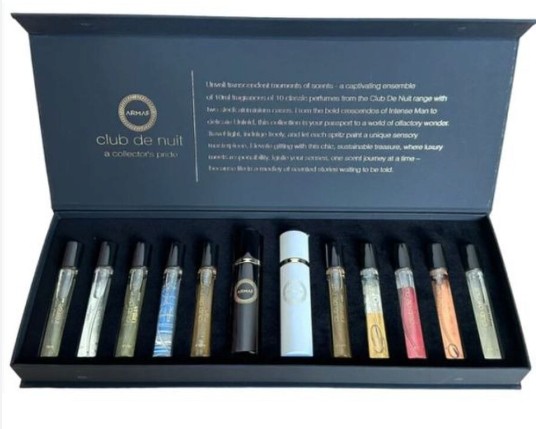 ESTUCHE MINIS ARMAF COLLECTION 10PZS 10ML + 2 ATOMIZADORES