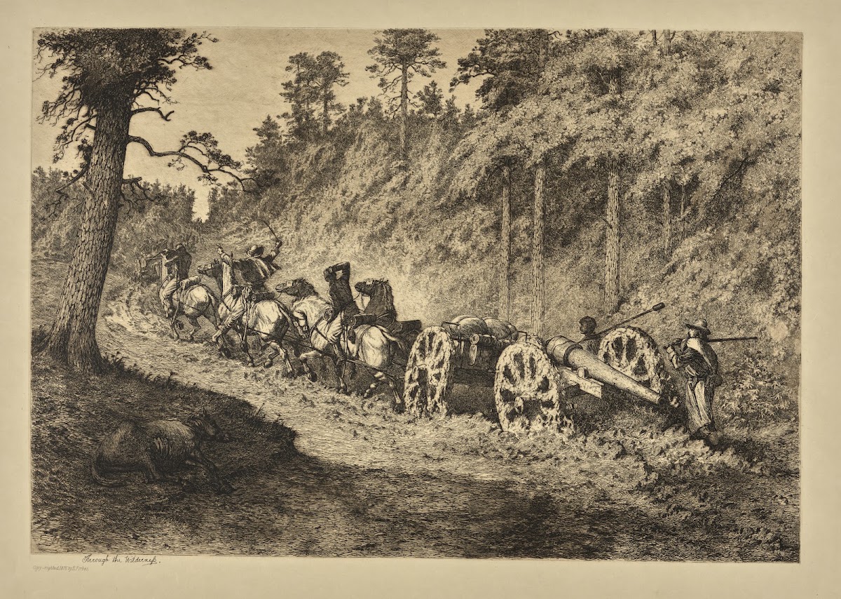 Through the wilderness 1876