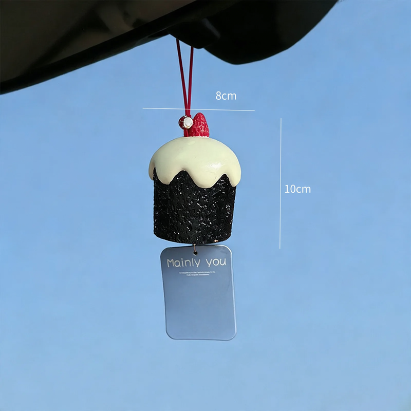 Car fragrance hanger, cake shape, room scent