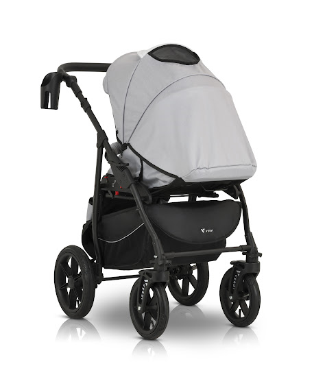 Коляска 3 в 1 Verdi Sonic Comfort 02 Light gray skin