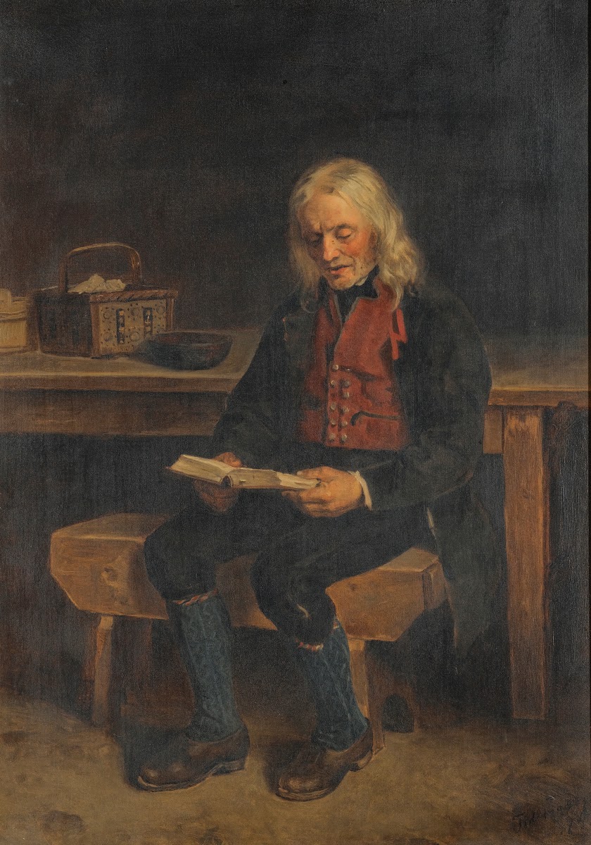 The Reader Jan Tanne 1874