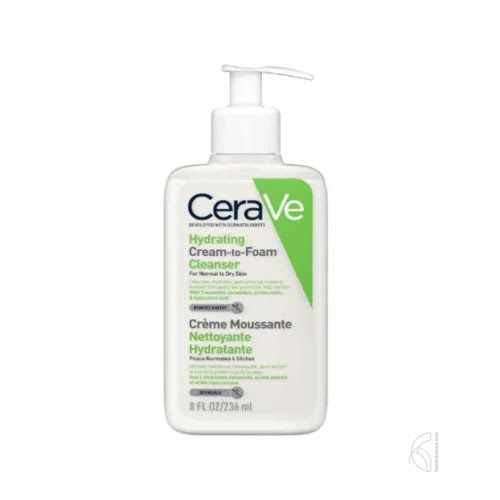 Cerave Hydrating Cream-To-Foam Cleanser 8Fl